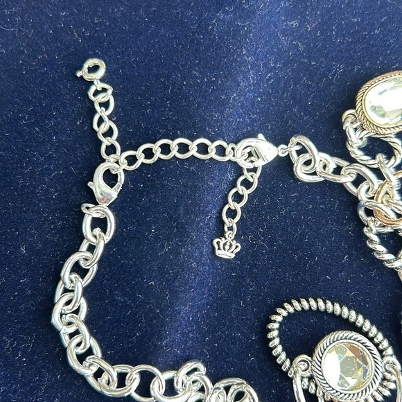 Premier Design silver & gold glass beads adjustable long 2025 trend lightweight - Picture 7 of 7